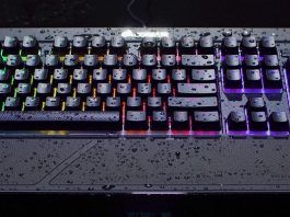 Corsair K68 RGB – klawiatura mechaniczna, która uwielbia pływać