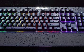 Corsair K68 RGB – klawiatura mechaniczna, która uwielbia pływać