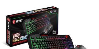 MSI wprowadza do swojej oferty gamingowy zestaw akcesoriów Vigor GK40 i The Clutch GM10