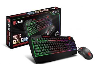 MSI wprowadza do swojej oferty gamingowy zestaw akcesoriów Vigor GK40 i The Clutch GM10