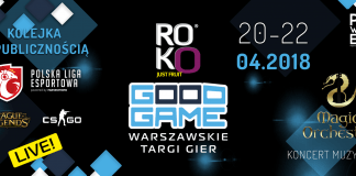 Spotkajmy się na ROKO Good Game 2018