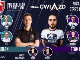 Dzisiaj mecz gwiazd Polskiej Ligi Esportowej