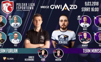 Dzisiaj mecz gwiazd Polskiej Ligi Esportowej