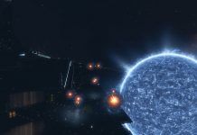 Niezwykły świetlny spektakl w EVE Online w hołdzie Stephenowi Hawkingowi