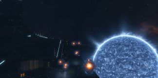 Niezwykły świetlny spektakl w EVE Online w hołdzie Stephenowi Hawkingowi