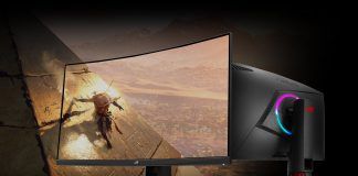 Asus pokaże nam kwintesencję gamingu na dużych, zakrzywionych ekranach ROG Strix XG32VQ oraz XG35VQ