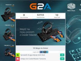 Wystartował konkurs, w którym można zgarnąć sprzęt od Cooler Mastera i kupony rabatowe G2A