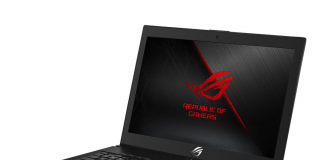 Asus Zephyrus GX501 z procesorem Core i7-8750H i GTX 1080 na pokładzie