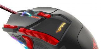 Mysz Patriot Viper V570 RGB. Urządzenie dostosowane do gier FPS i MMO