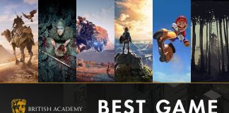 Rozdano nagrody BAFTA dla najlepszych gier wydanych w 2017