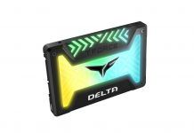 Team Group przedstawia T-FORCE DELTA RGB SSD – pierwszy dysk SSD, który świeci nocą