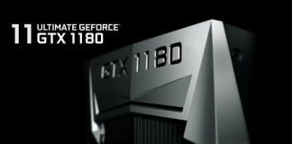 Wyciekła specyfikacja karty Nvidia GeForce GTX 1180