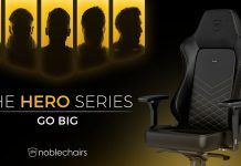 Nowe fotele gamingowe Hero firmy noblechairs już w sprzedaży