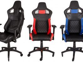 Fotele dla graczy Corsair T1 Race. Komfort rozgrywki mierzony miękkością oparcia i regulacją wysokości