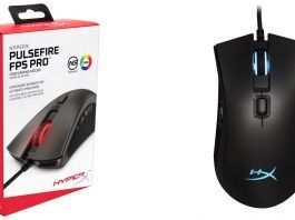 HyperX Pulsfire FPS Pro RGB – nowa myszka dla wybrednych