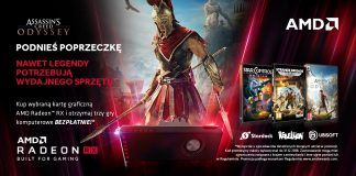 AMD rozdaje darmowe Assassin’s Creed Odyssey i inne gry do zakupu kart graficznych