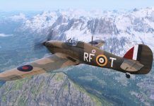 W World of Warplanes zobaczymy samolot i lotnisko z filmu '303. Bitwa o Anglię’
