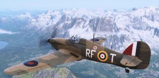 W World of Warplanes zobaczymy samolot i lotnisko z filmu '303. Bitwa o Anglię’