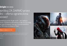 Do 19 czerwca możemy za darmo wypróbować Origin Access