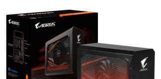 Aorus GTX 1070 Gaming Box zrobi z laptopa prawdziwą maszynkę do grania