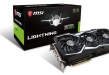 Poznaliśmy specyfikację podkręconej karty MSI GeForce GTX 1080 Ti Lightning Z
