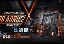 Promocja na płyty główne Gigabite wyposażone w chipset X299. Można zgarnąć aż do 80 euro na gry!