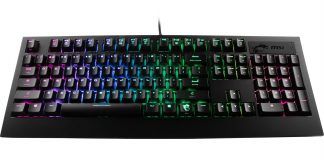Klawiatura mechaniczna MSI GK-701 RGB – szybka niczym błyskawica, precyzyjna jak wyborowy strzelec