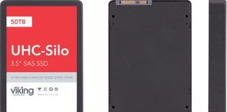 Viking UHC-Silo SSD – 3,5-calówka potrafiąca zmieścić do 50 terabajtów danych.